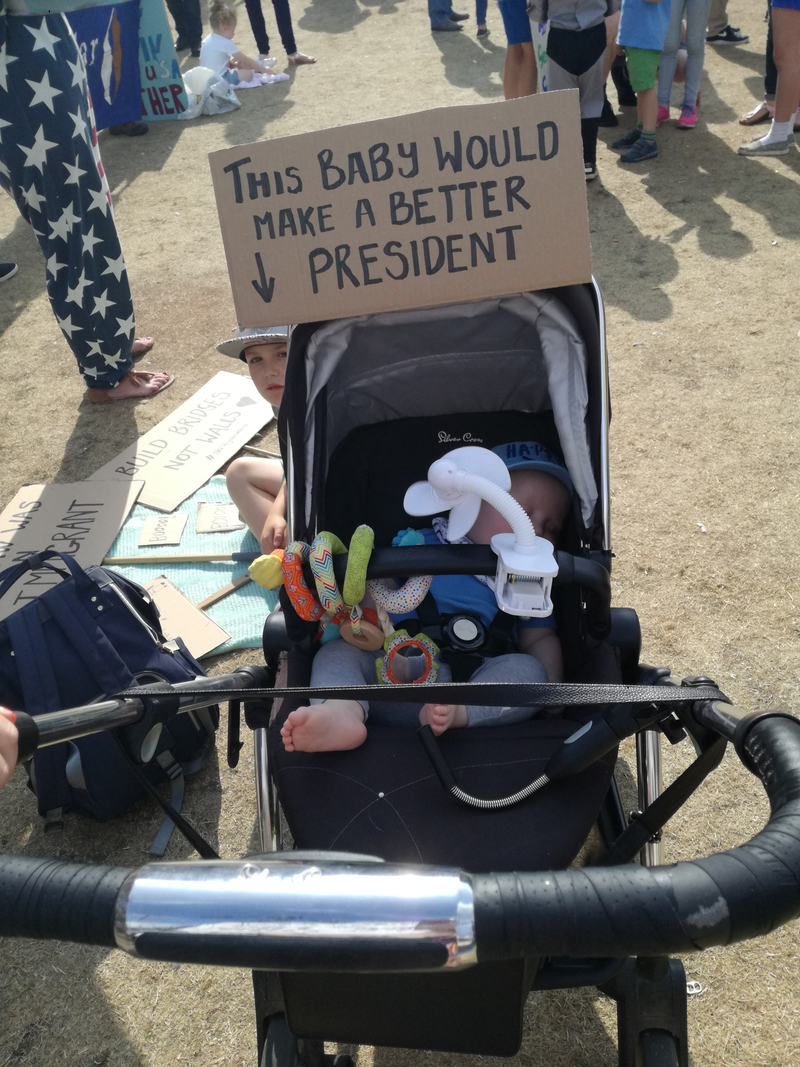 Illustration for article titled Scottish anti-Trump photo dump (long and comprehensive!)